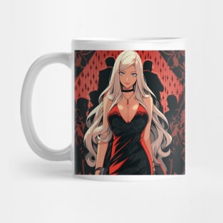 Red Vibe Anime Mug